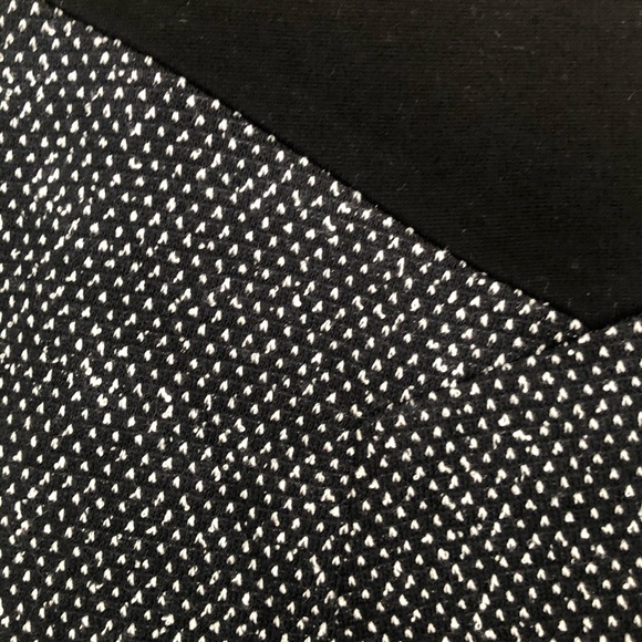 Tibi | 10| Black/White Blocked Tweed Skirt - Picture 4 of 6